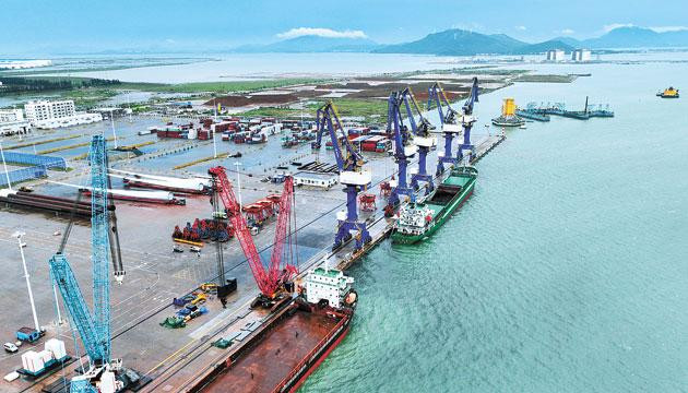 阳江港第一季度吞吐量788万吨