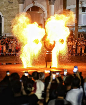 火爆阳江人朋友圈的“打铁花+火壶”加推3晚！中秋假期还有→