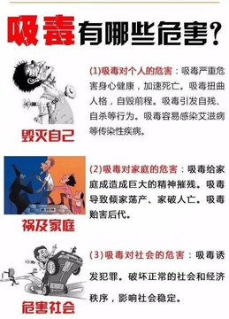 禁毒小课堂：吸毒有哪些危害？