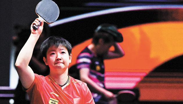王楚钦首夺男单冠军