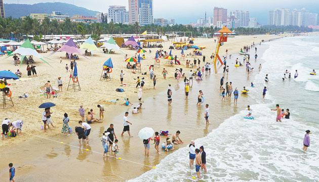 端午邂逅“六一”，海陵岛旅游市场持续升温