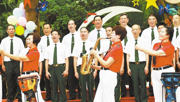 歌声嘹亮，唱响“幸福和声”