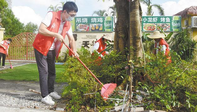 阳江在全市范围开展“两清一灭”环境卫生大清扫
