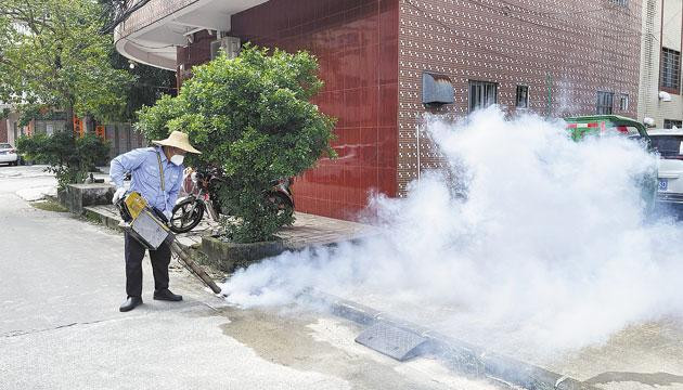 阳江干群合力筑牢蚊媒防控防线