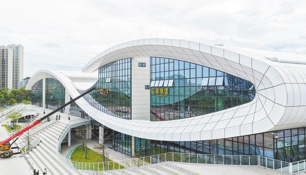 阳江市全民健身中心预计本月底正式投用