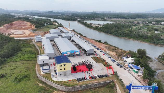 程村蚝物流中心与交易市场投入运营