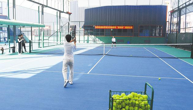 岗列街道军塘村盘活闲置地打造体育综合体