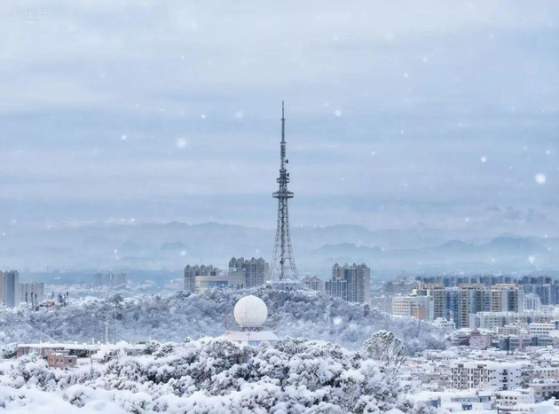 阳江“下雪”啦