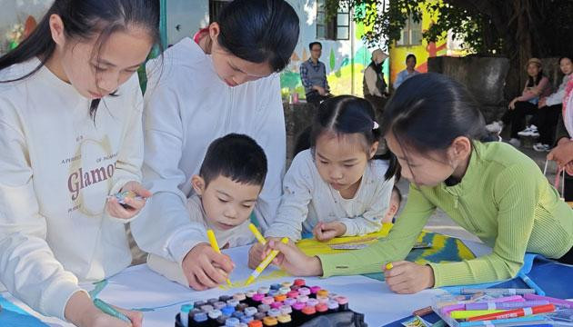城西街道龙湾村举办主题志愿活动