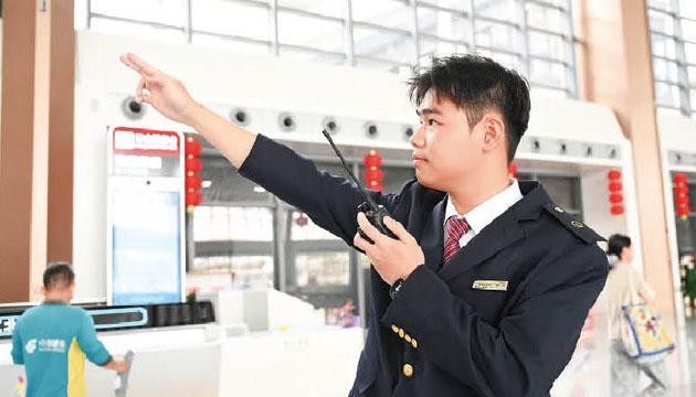 广湛高铁阳江北站迎来开通后首个春运