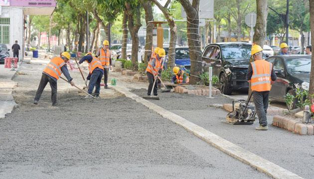 市政道路畅通工程全面推进