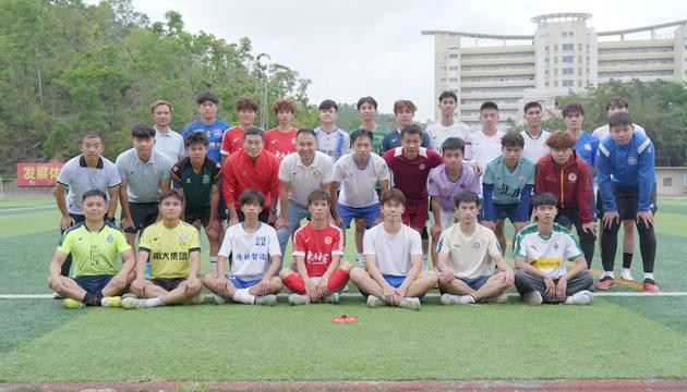 阳江足球青年军开启粤超首训