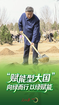 一见·“赋能型大国”，向绿而行、以绿赋能