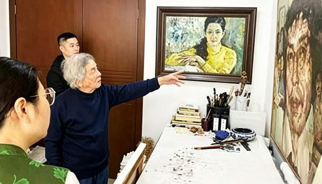 我在画布上消耗生命又滋养生命