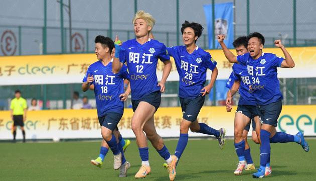 阳江“足球小将”林子涛是个“显眼包”