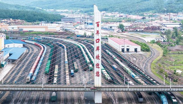 中欧班列“东通道”今年通行量突破3000列