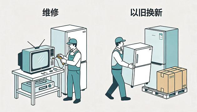 家电坏了，你选择维修还是换新？