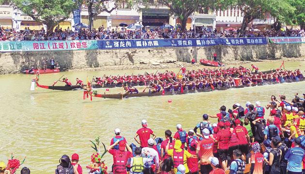 2026年阳江（江城）逆水龙舟大赛圆满闭幕